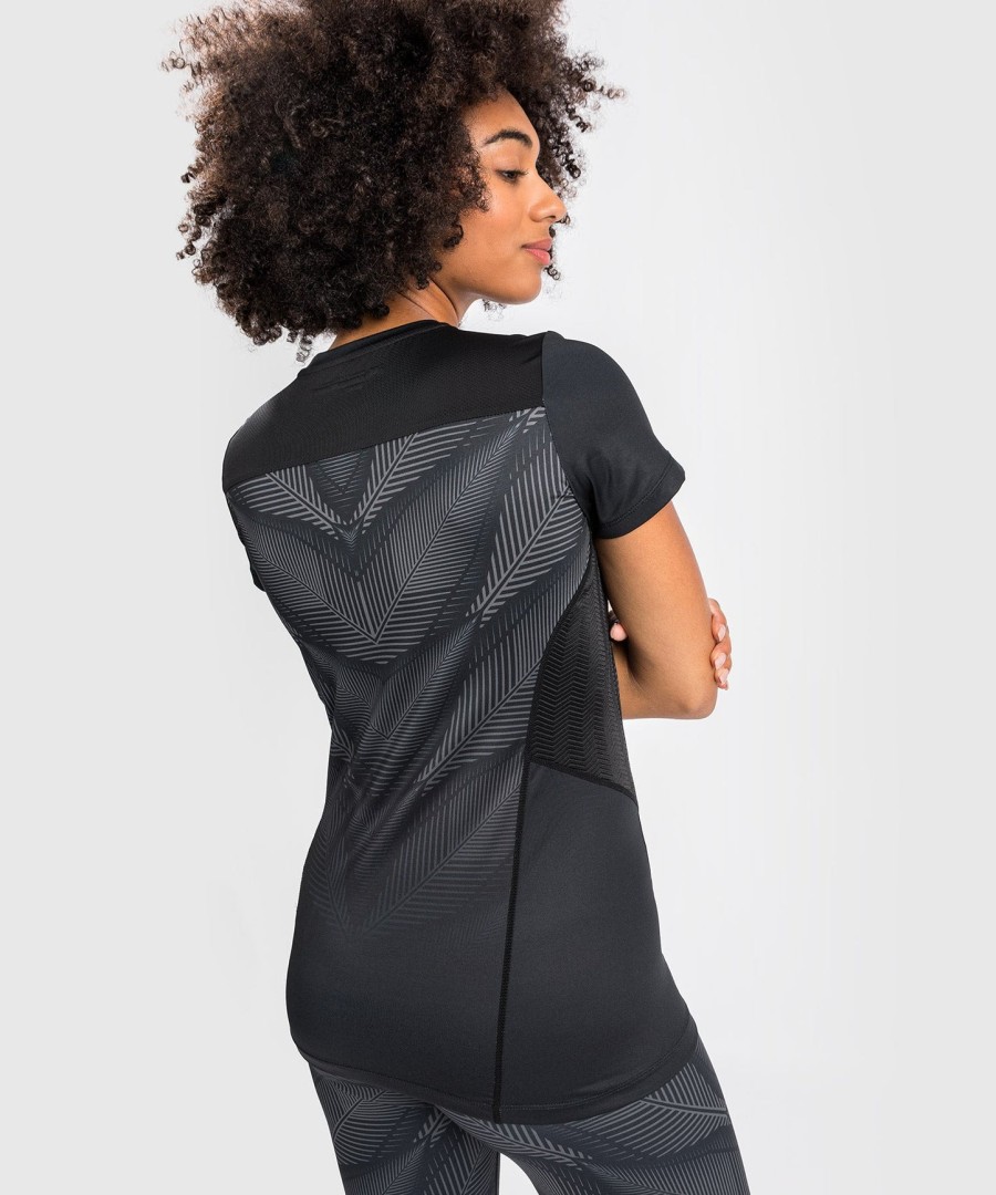 koszulka venum phantom dry tech – dla kobiet – czarno-czerwona