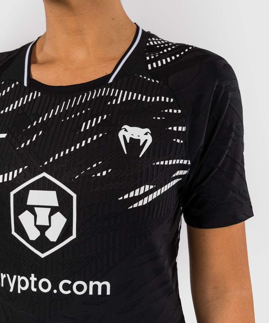 koszulka ufc fusion by venum authentic fight night dla kobiet – czarna