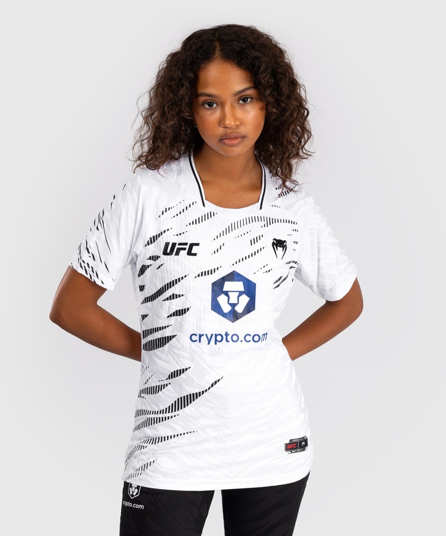 koszulka ufc fusion by venum authentic fight night dla kobiet – biała