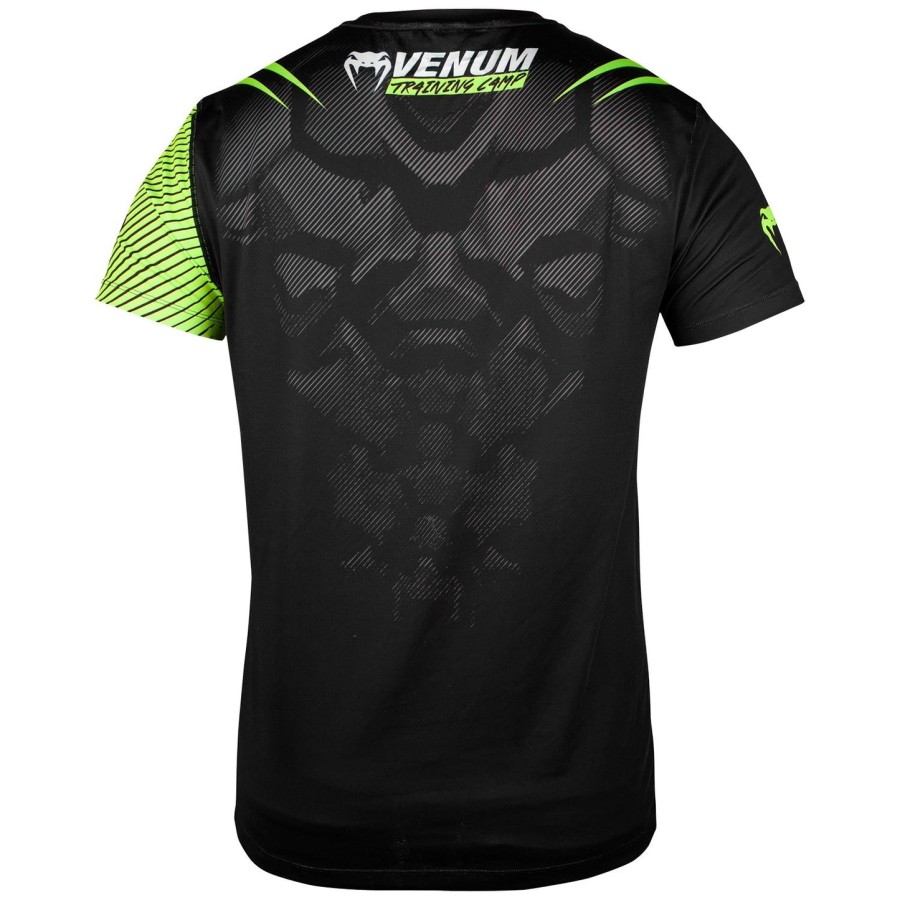 koszulka venum training camp 2.0 dry tech – czarnaneożółta – ekskluzywna
