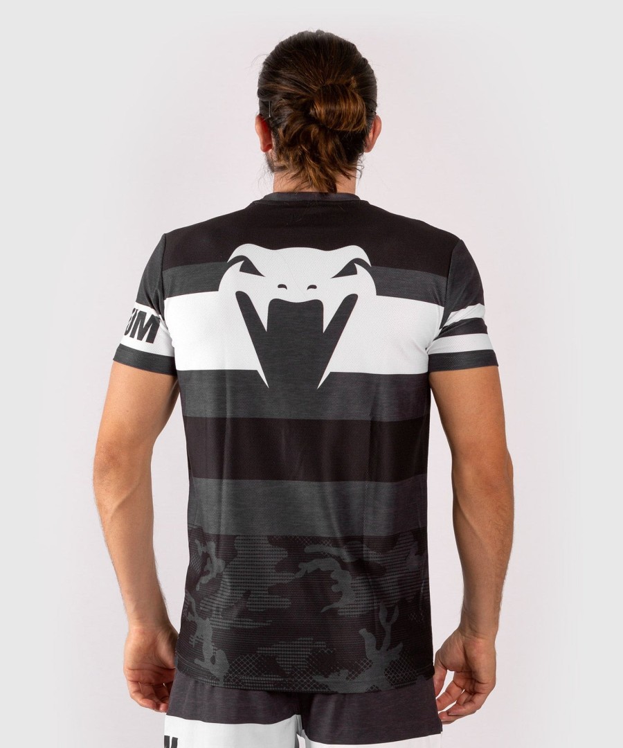 koszulka venum bandit dry tech – czarno-szara