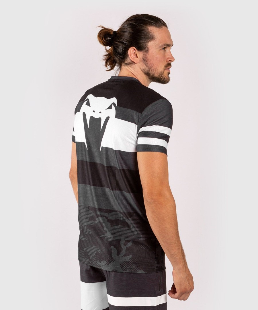 koszulka venum bandit dry tech – czarno-szara