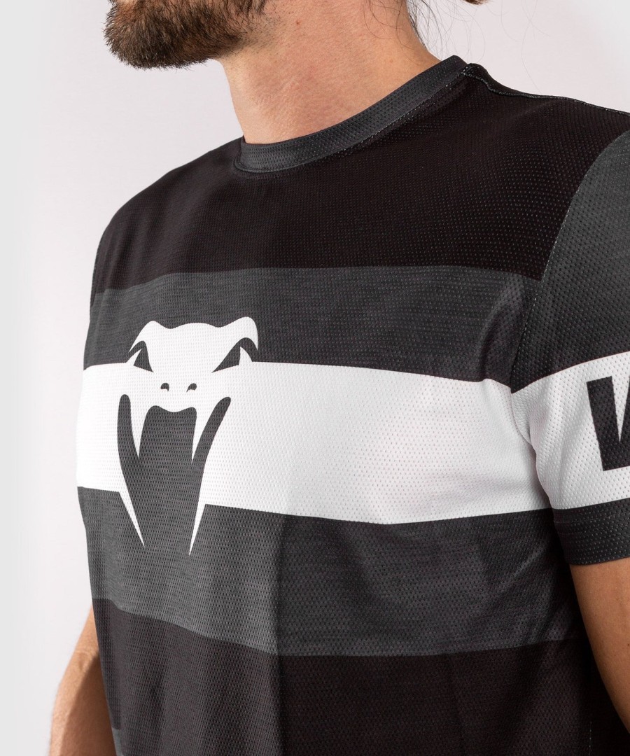 koszulka venum bandit dry tech – czarno-szara