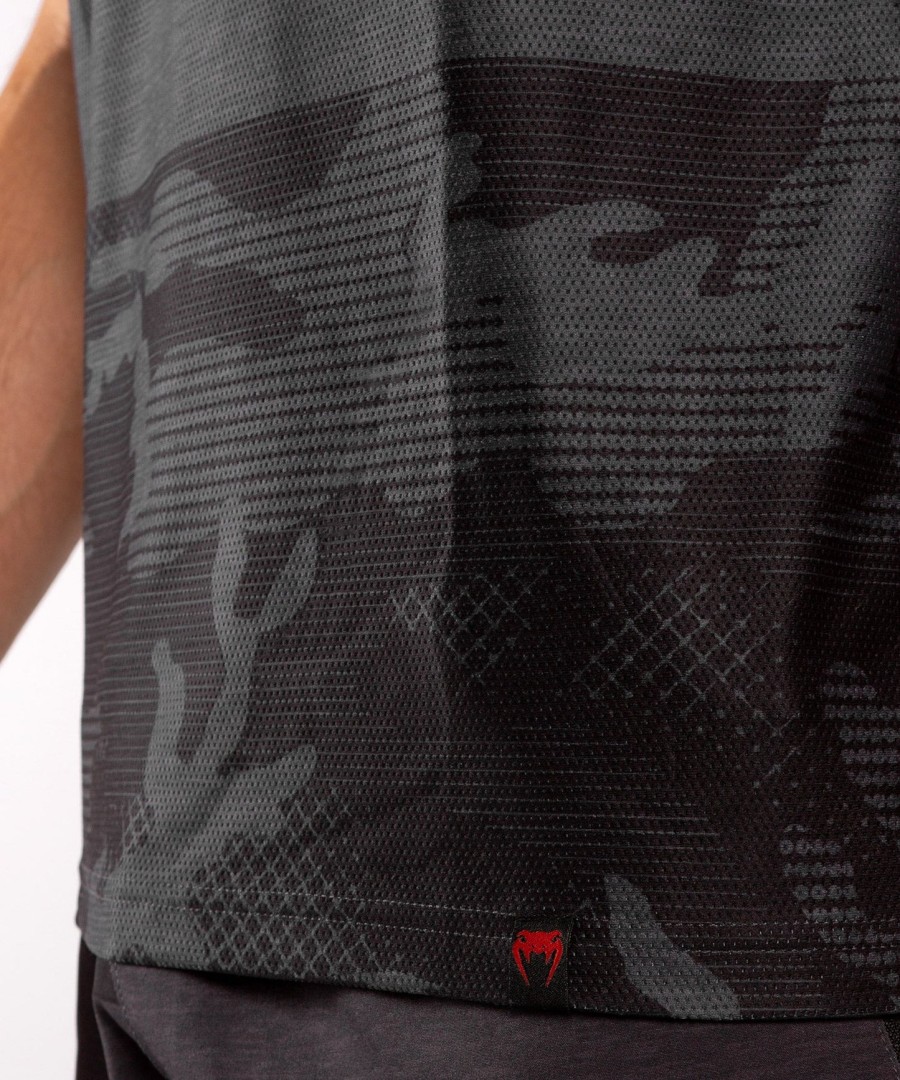 koszulka venum bandit dry tech – czarno-szara