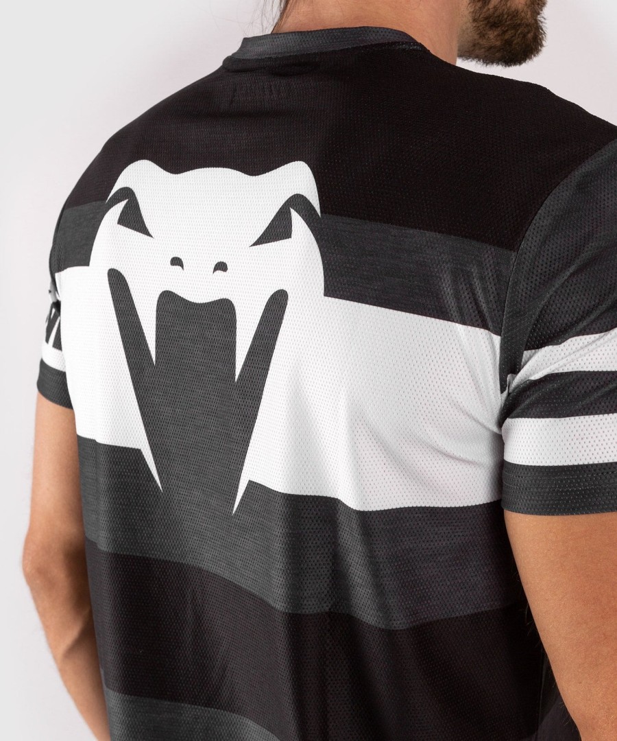 koszulka venum bandit dry tech – czarno-szara
