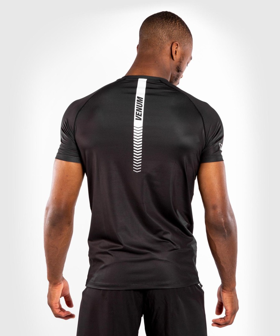koszulka venum nogi 3.0 dry tech – czarno-biała