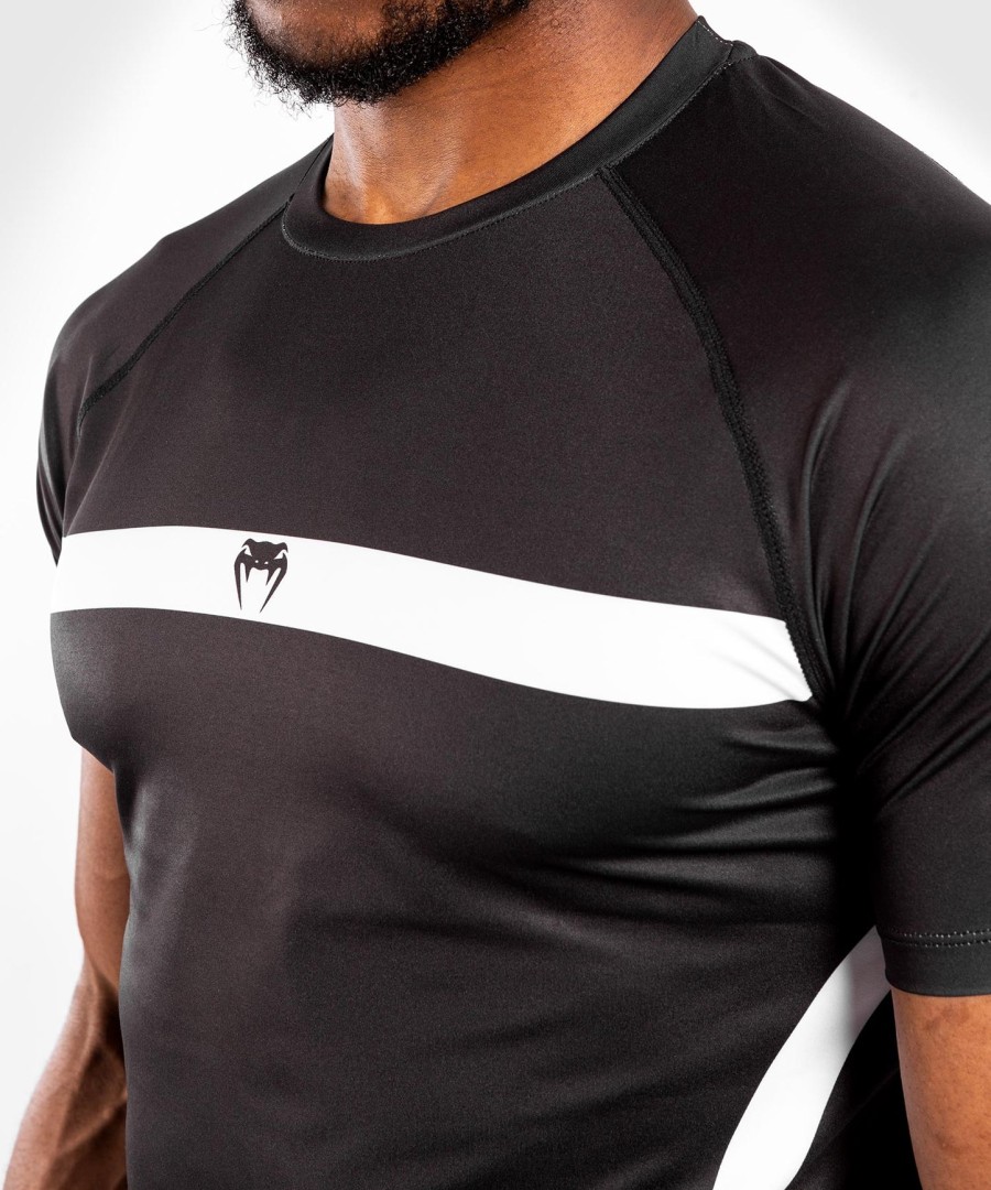 koszulka venum nogi 3.0 dry tech – czarno-biała