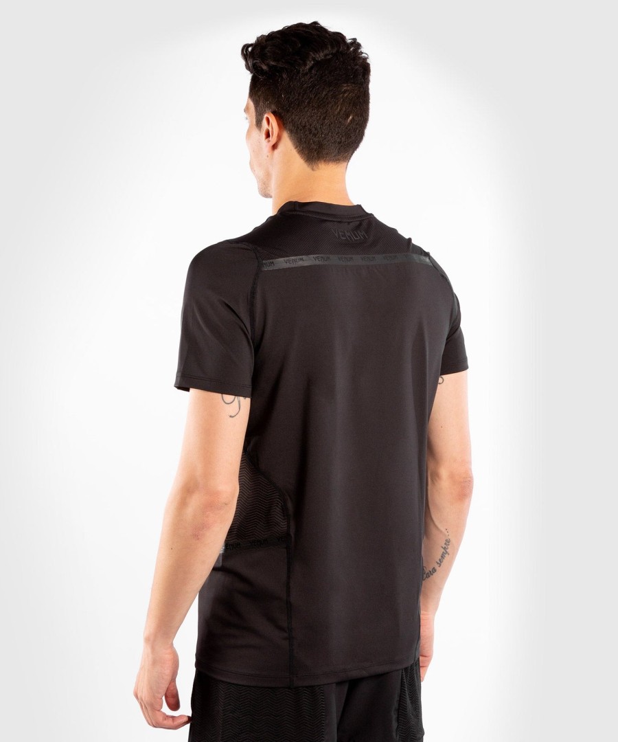 koszulka venum g-fit dry-tech – czarnaczarna