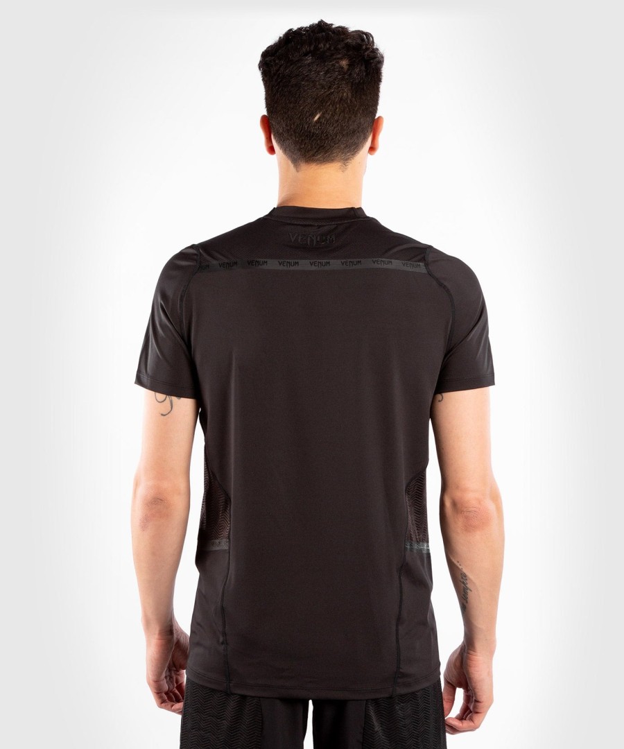 koszulka venum g-fit dry-tech – czarnaczarna