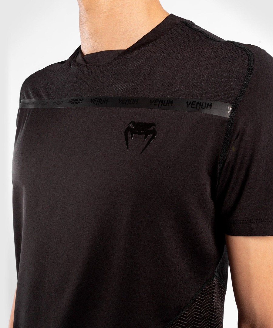 koszulka venum g-fit dry-tech – czarnaczarna