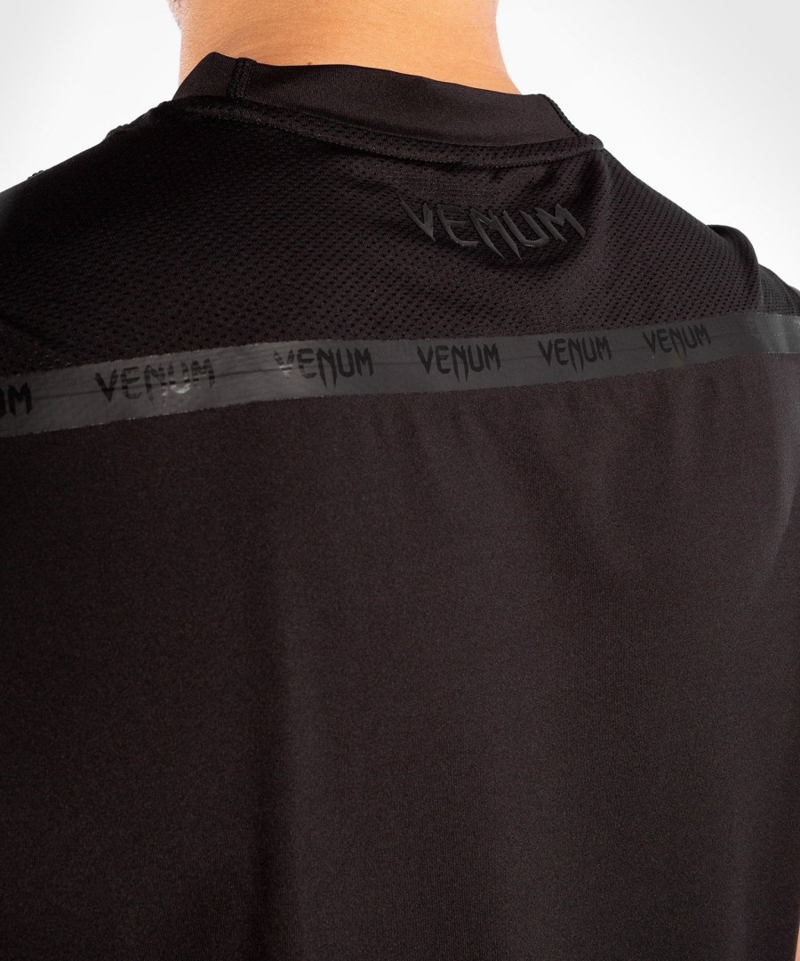 koszulka venum g-fit dry-tech – czarnaczarna