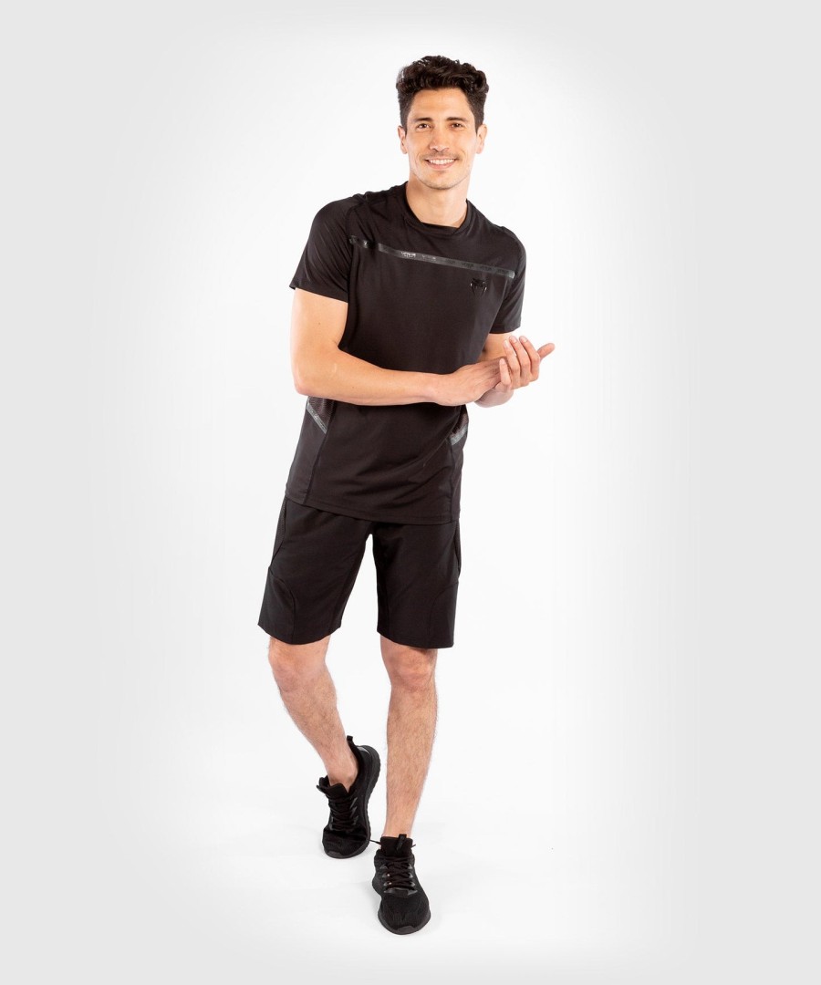 koszulka venum g-fit dry-tech – czarnaczarna