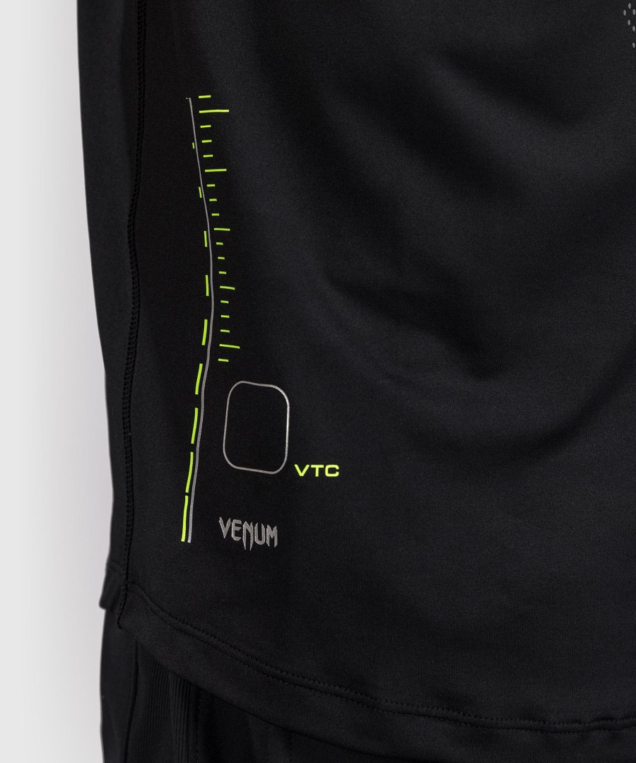 koszulka venum training camp 4.0 dry tech – czarnaneonowozielona