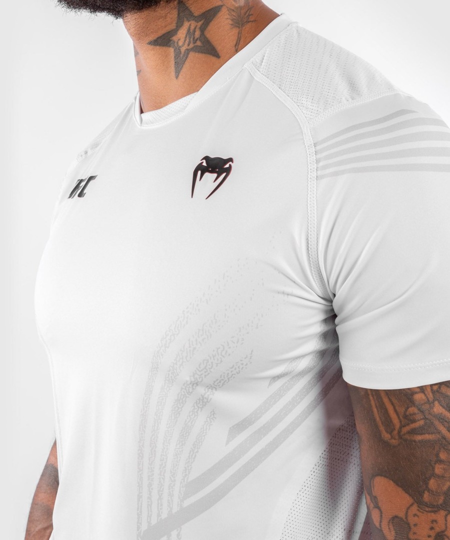koszulka ufc venum authentic fight night dla mężczyzn – biała