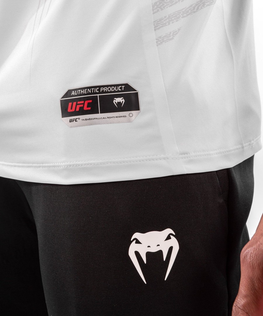 koszulka ufc venum authentic fight night dla mężczyzn – biała