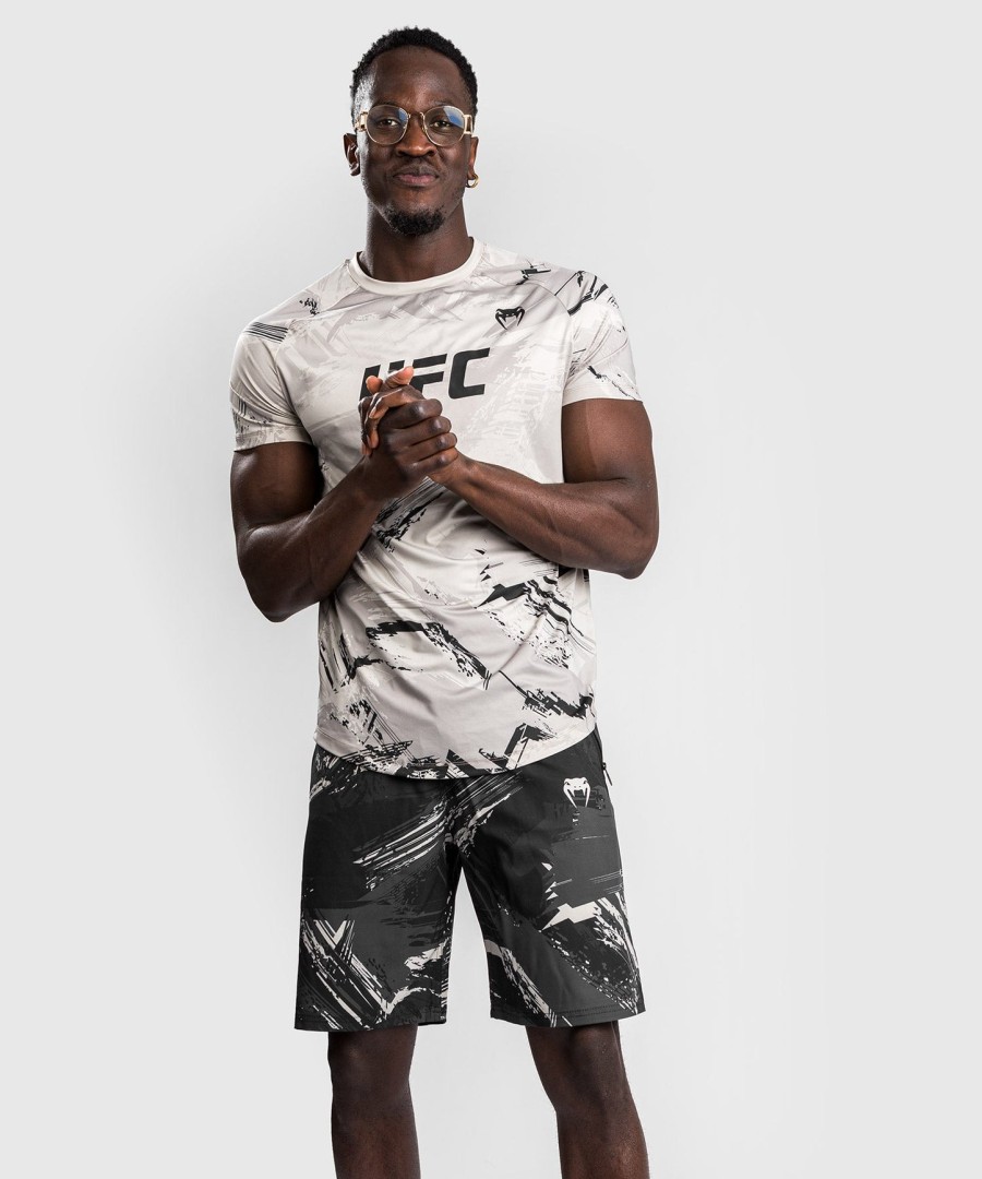 koszulka męska dry tech ufc venum authentic fight week 2.0 – piaskowa