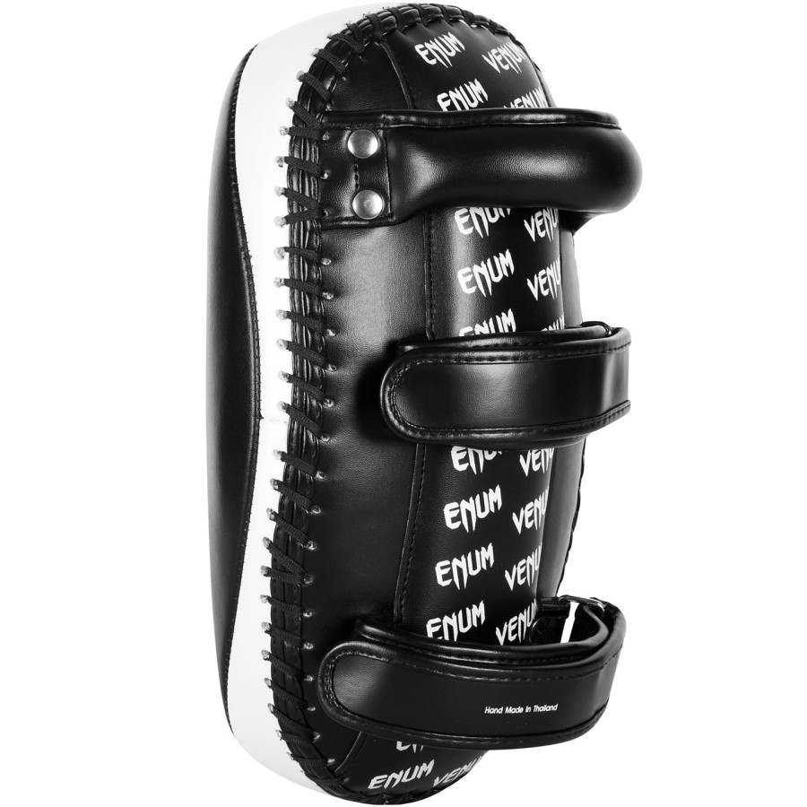 nakładki venum light kick pads – skóra skintex – czarnelód para