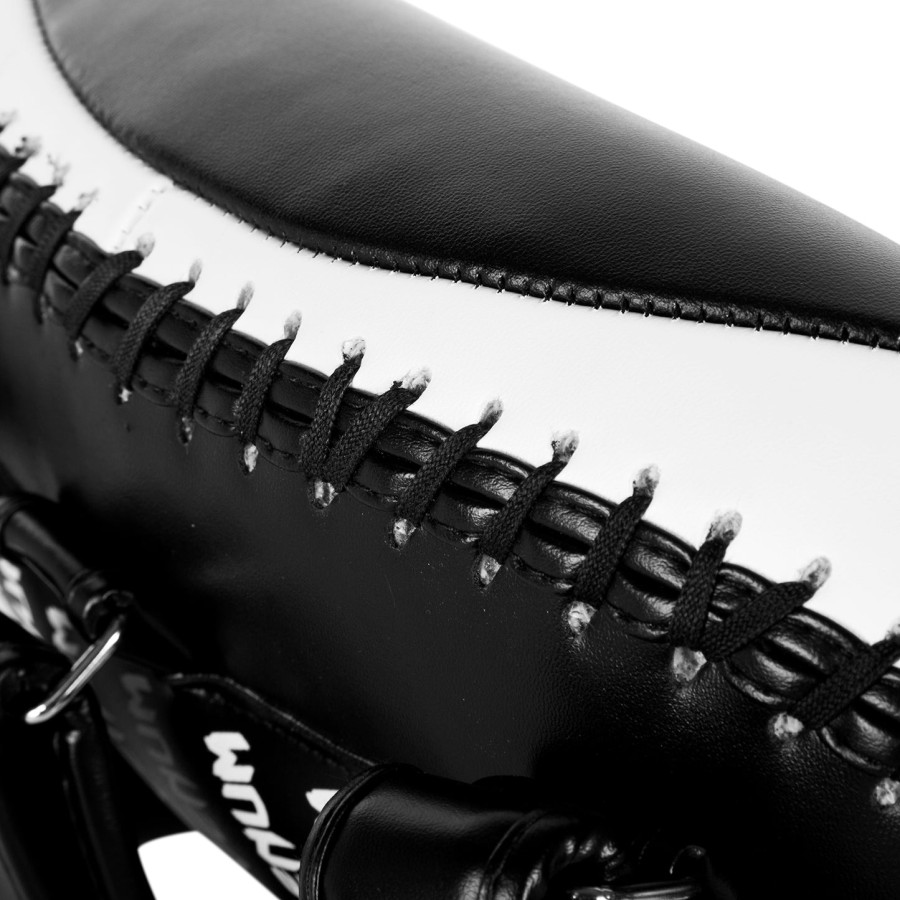 nakładki venum light kick pads – skóra skintex – czarnelód para