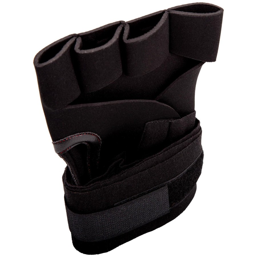 venum gel kontact quick wraps - czarno-czerwony