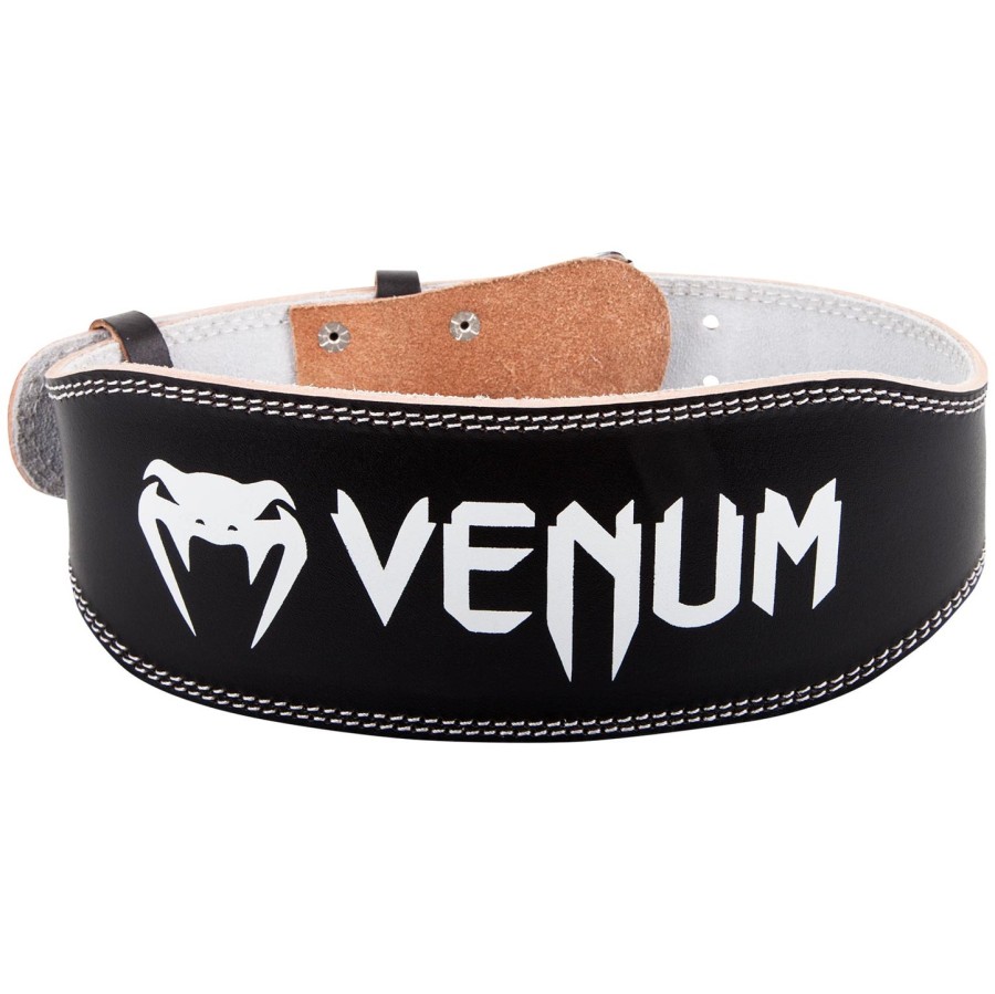 pas do podnoszenia ciężarów venum hyperlift leather – czarny