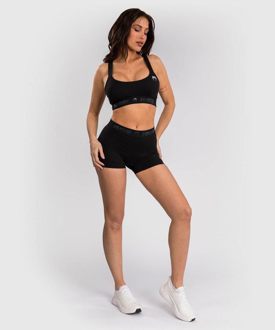 damskie spodenki vale tudo venum elevate - czarne