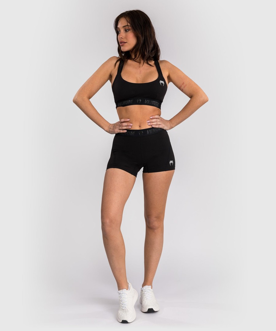 damskie spodenki vale tudo venum elevate - czarne
