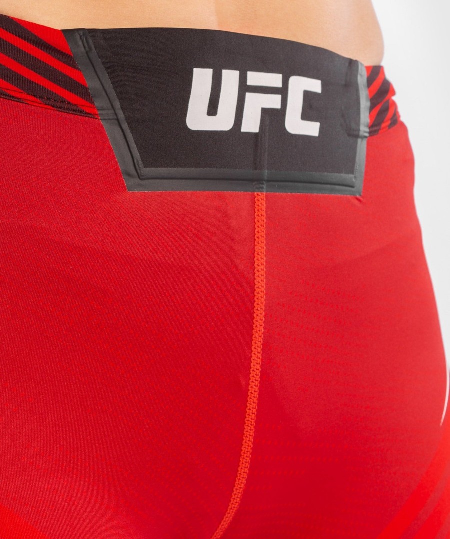 damskie spodenki ufc venum authentic fight night vale tudo – długi krój – czerwone