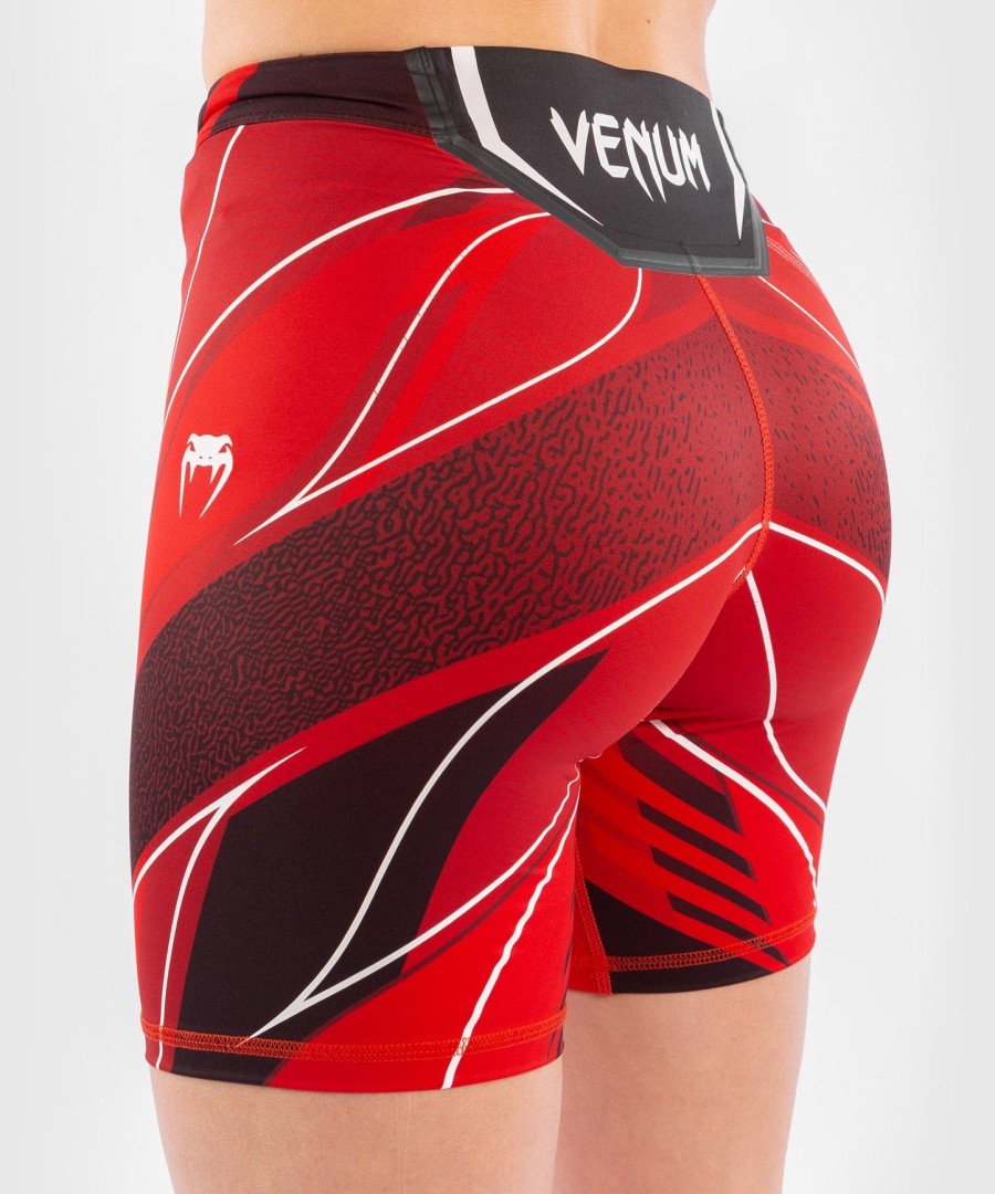 damskie spodenki ufc venum authentic fight night vale tudo – długi krój – czerwone