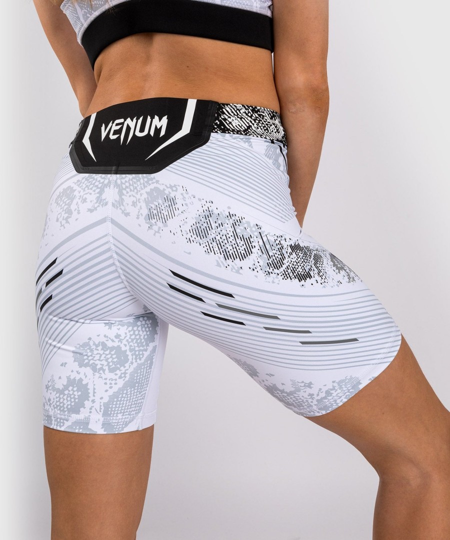 ufc adrenaline by venum authentic fight night women vale tudo short - long fit - white