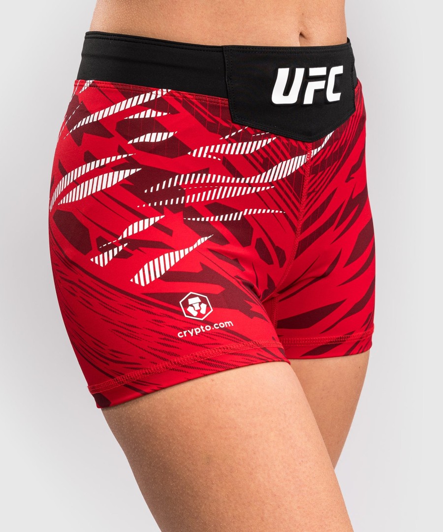 ufc fusion by venum authentic fight night women vale tudo short - short fit - red