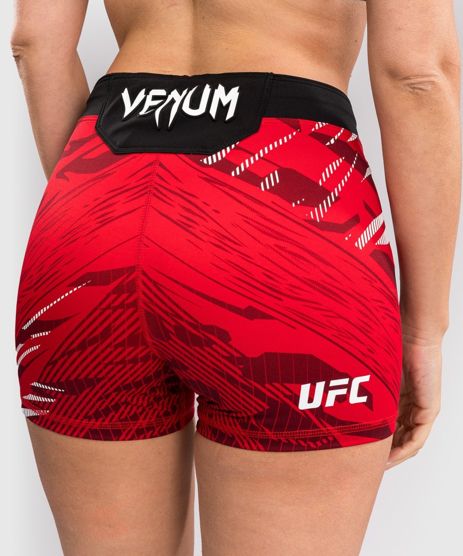 ufc fusion by venum authentic fight night women vale tudo short - short fit - red