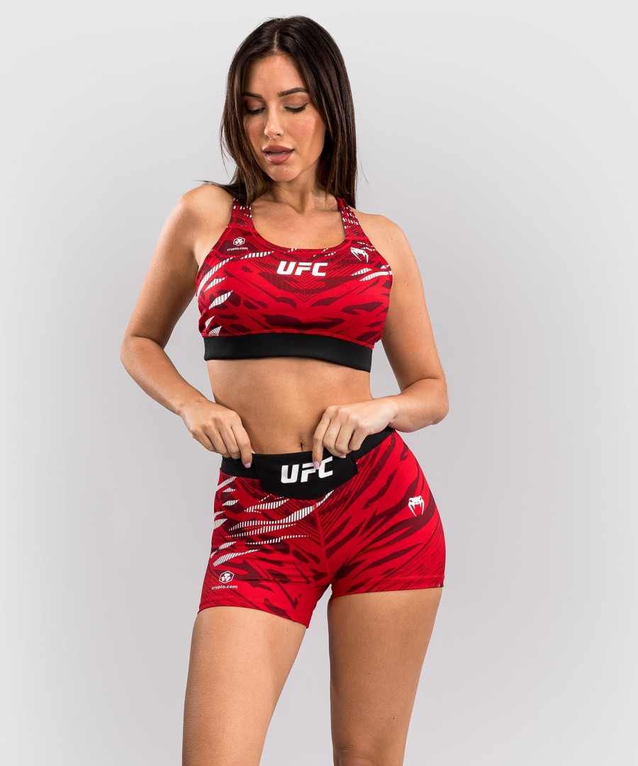 ufc fusion by venum authentic fight night women vale tudo short - short fit - red