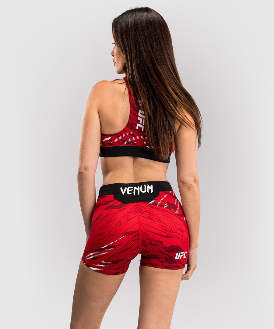 ufc fusion by venum authentic fight night women vale tudo short - short fit - red