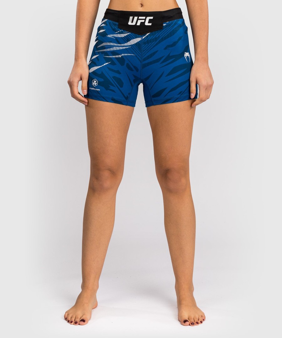 ufc fusion by venum authentic fight night women vale tudo short - short fit - niebieski