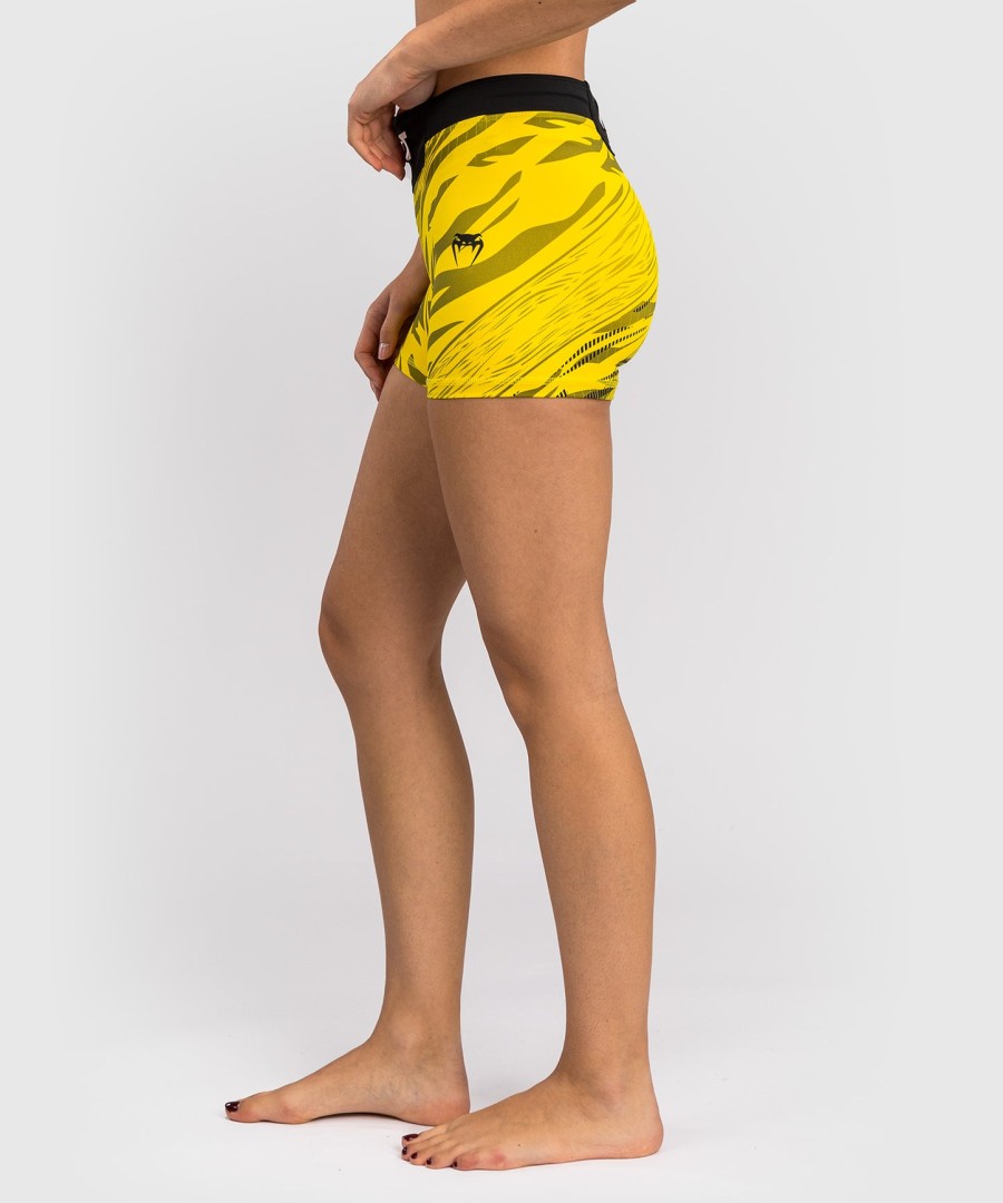 ufc fusion by venum authentic fight night women vale tudo short - short fit - yellow