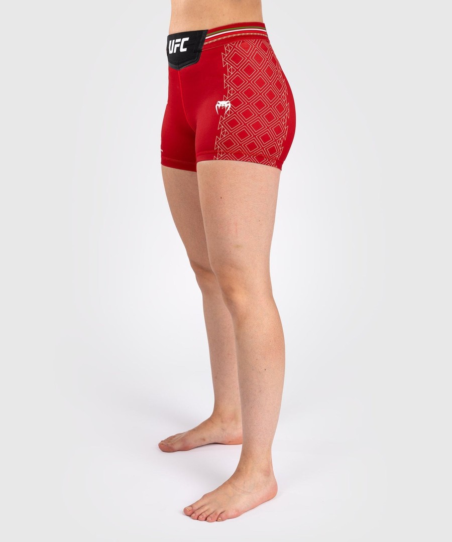 spodenki damskie vale tudo noche ufc by venum authentic fight night - short fit - red