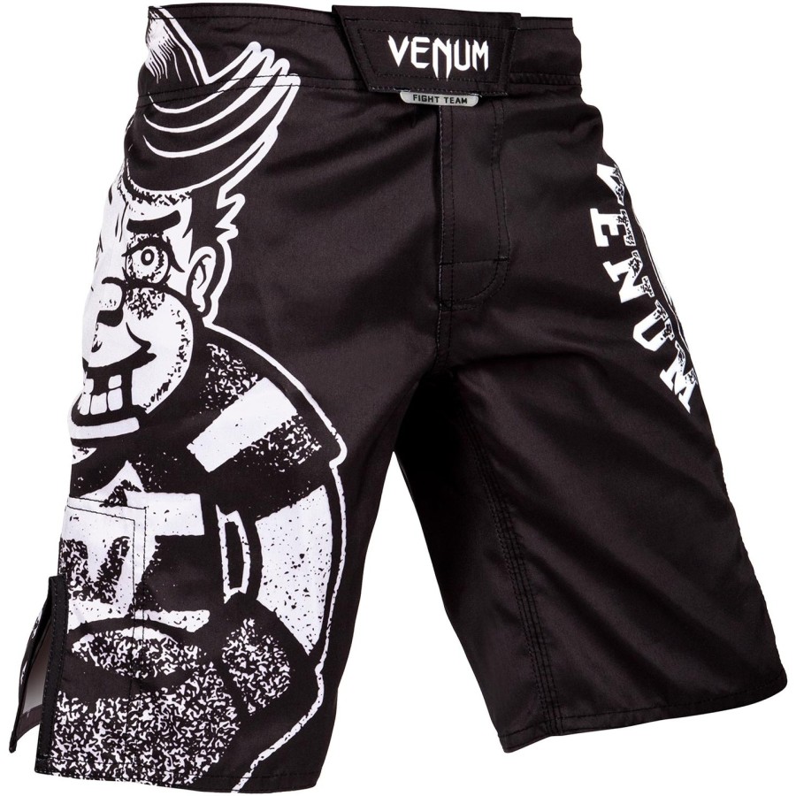 spodenki bokserskie venum born to fight kids – czarno-białe