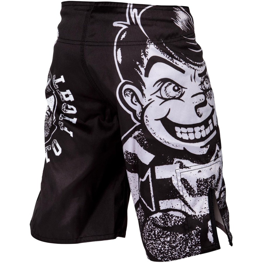 spodenki bokserskie venum born to fight kids – czarno-białe
