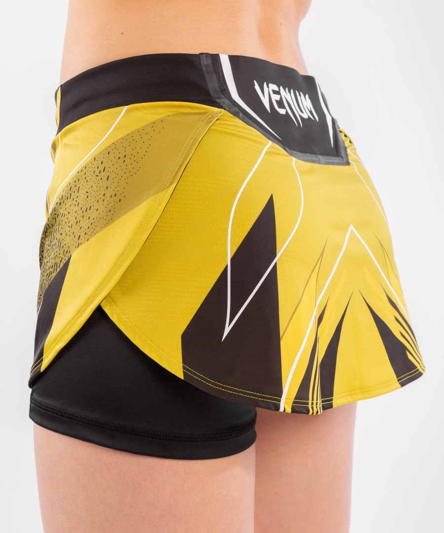 ufc venum authentic fight night spódniczka damska - żółta