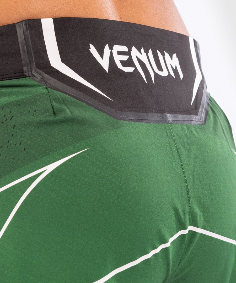 damskie spodenki ufc venum authentic fight night – krótki krój – zielone