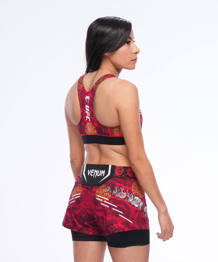 kobiety ufc unrivaled z venum red zhang weili walka krótka