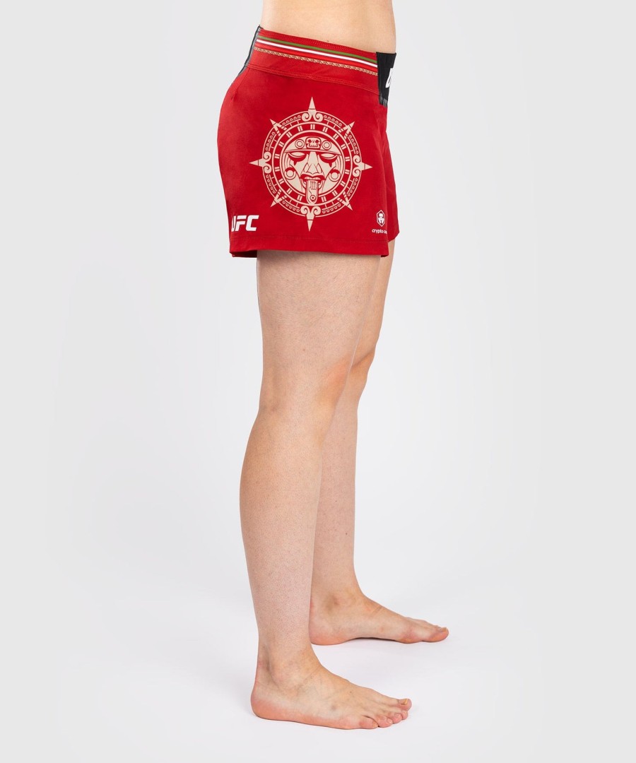 noche ufc by venum authentic fight night women fight short - red