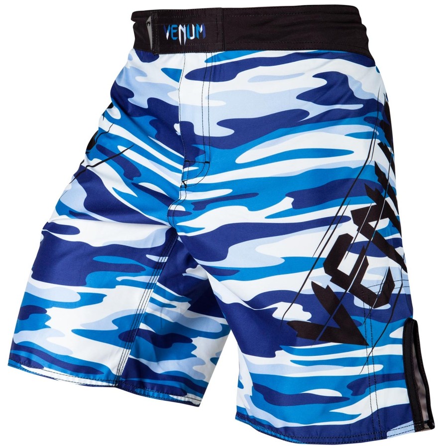 spodenki bojowe venum wave camo – niebieskie