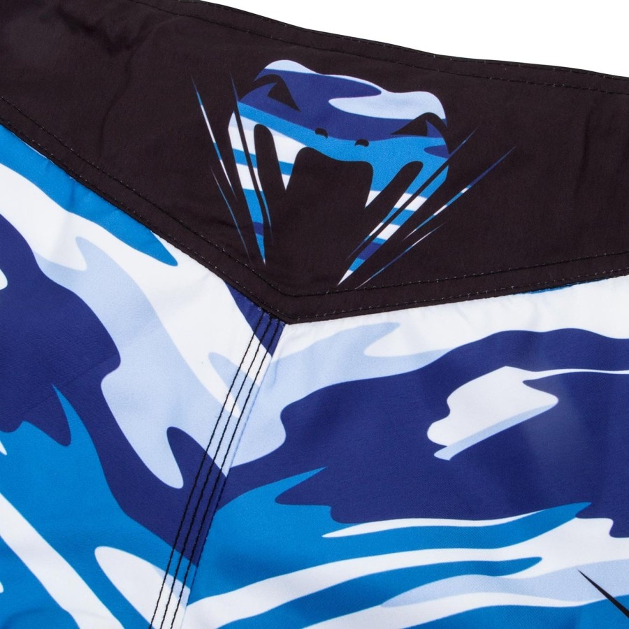 spodenki bojowe venum wave camo – niebieskie
