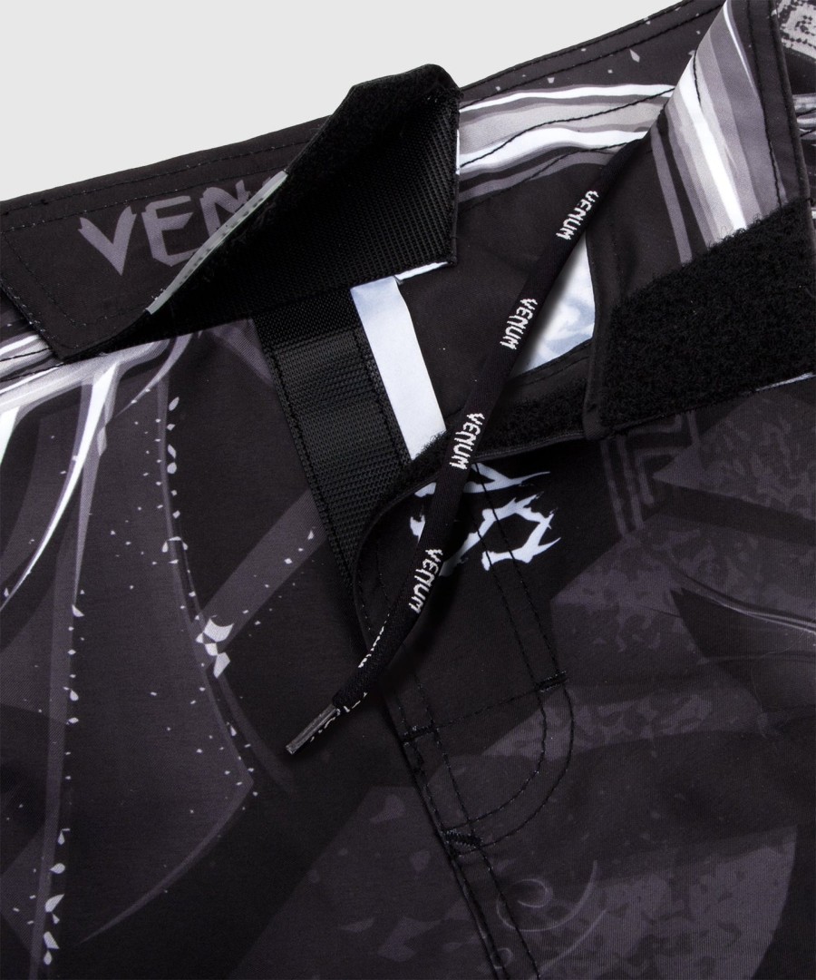 spodenki bokserskie venum gladiator 3.0 – czarno-białe