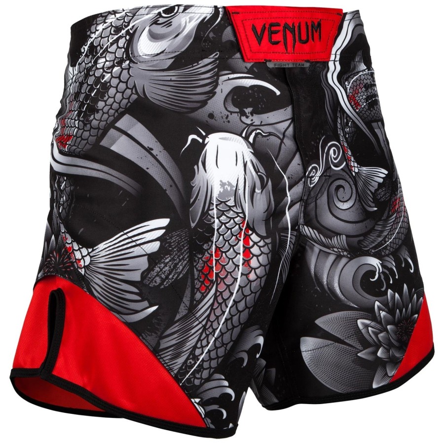 spodenki bokserskie venum koi 2.0 – czarno-białe