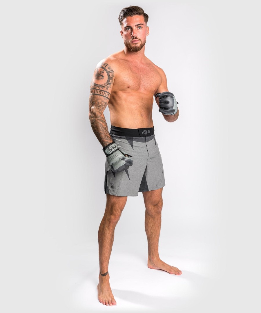 spodenki bojowe venum stone fightshorts - mineral green