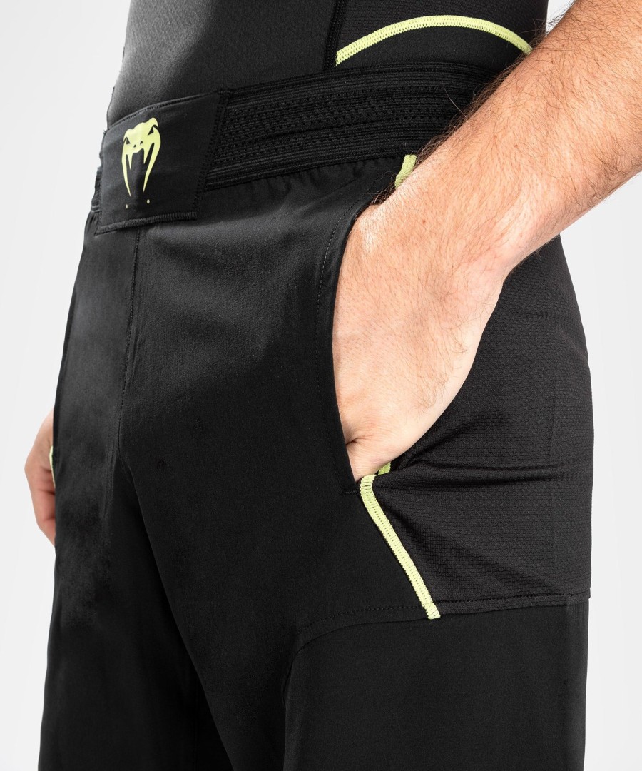 venum fusion 2.0 fightshort - czarno-żółte
