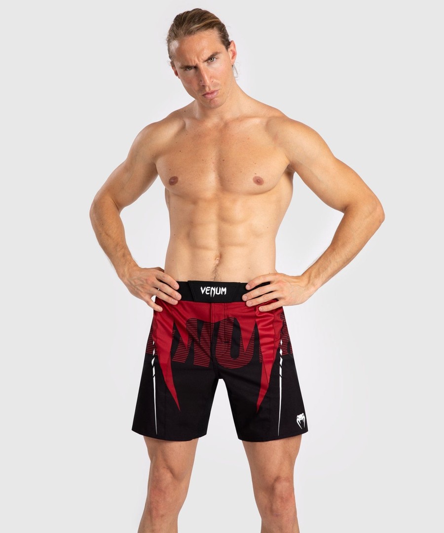 spodenki bokserskie venum adrenaline men fightshorts – czerwone