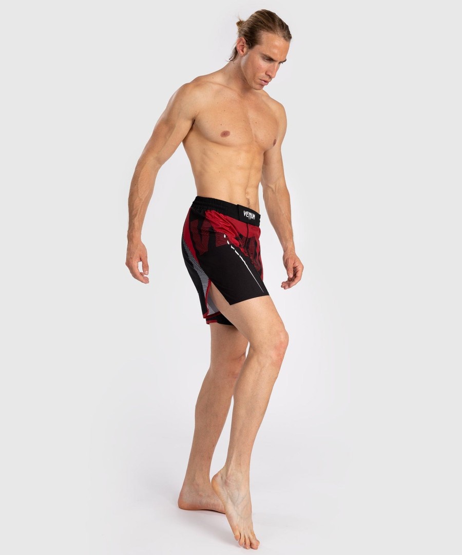 spodenki bokserskie venum adrenaline men fightshorts – czerwone